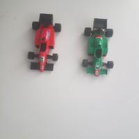 Modellini Majorette F1 Benetton e Ferrari anni 80