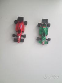 Modellini Majorette F1 Benetton e Ferrari anni 80