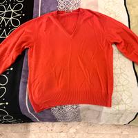 Maglione cachemire cashmire tg m vintage scollo v