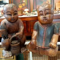 Sculture Birmania legno