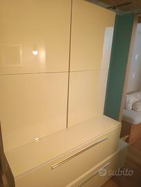 mobili soggiorno laccato bianco lucido