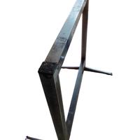 coppia di cavalletti in ferro