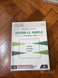Libro scuola dammi le parole