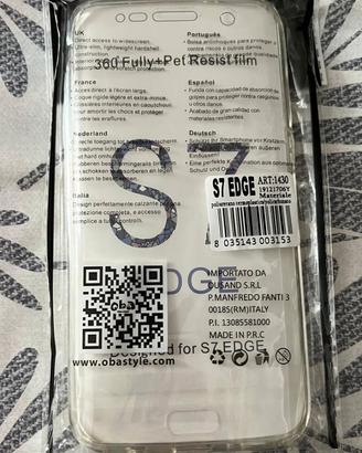 Cover trasparente Samsung Galaxy S7 Edge