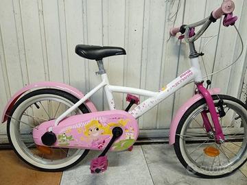 bicicletta bambina numero 16 btwin princess