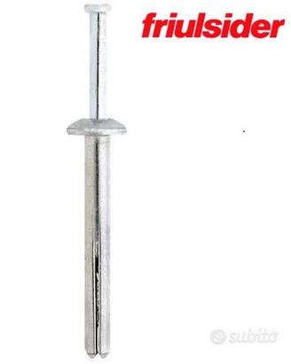 200 tasselli Friulsider TPZ 6x40 in zama
