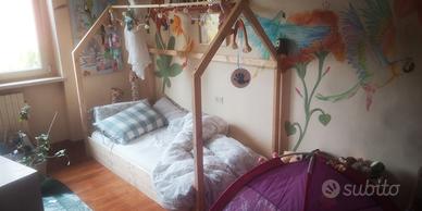 Letto montessori legno