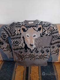 MAGLIA GIROCOLLO ETRO FANTASUA GRIGIO