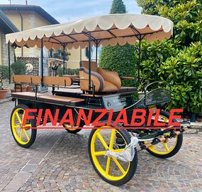Carrozza per cavalli marathon maxy training l200