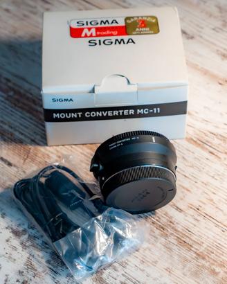 Adattatore Sigma MC11 da Canon EF a Sony E-MOUNT