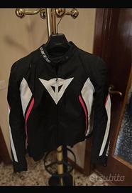 Giacca moto Dainese tgL Avro D2 Tex Lady 46