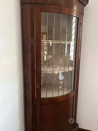angoliera in legno massello