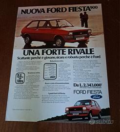 Pubblicità Nuova Ford Fiesta 900 (1976)