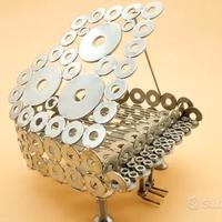 pianoforte a coda modello in acciaio