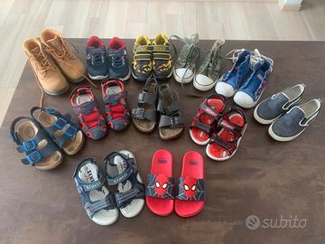 Stock scarpe e sandali bambino da 26 a 29