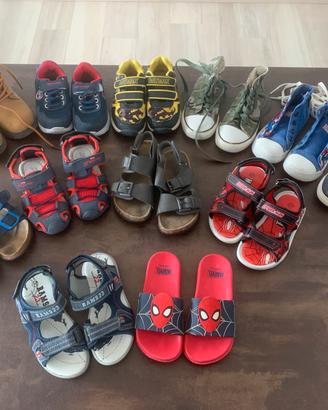Stock scarpe e sandali bambino da 26 a 29