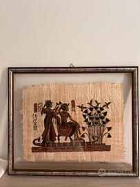 Disegno su papiro egiziano certificato