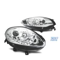 FARI PER FIAT BRAVO 2007 - LUCE DIURNA FONDO CROMA