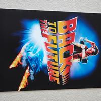 targhe e tela Ritorno al futuro film movie