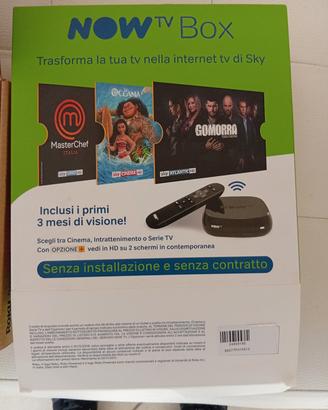 now TV box completo 