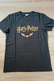 T-shirt Harry Potter boccino d'oro S Nuova