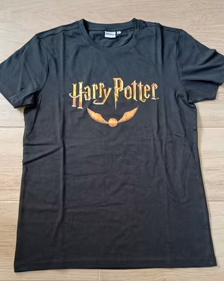 T-shirt Harry Potter boccino d'oro S Nuova