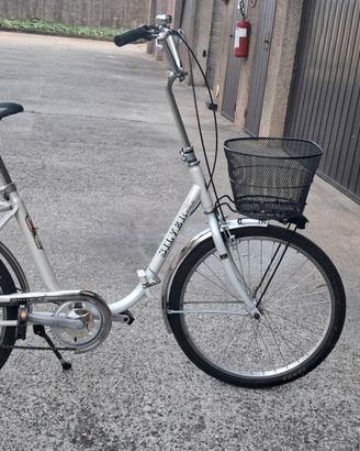 CITY BIKE PIEGHEVOLE UNISEX SILVER STAR 2018
