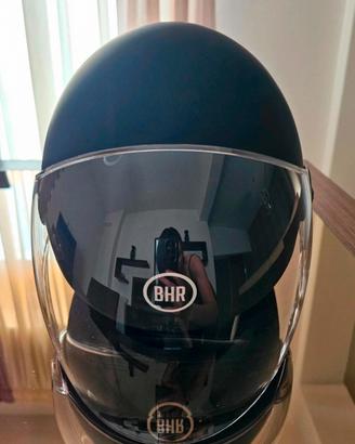 Casco BHR Moto Scooter Nero Matt