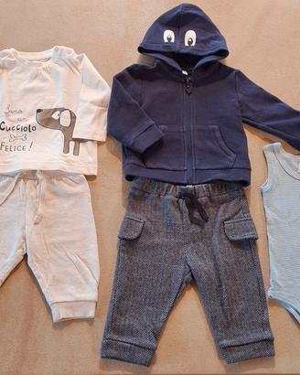 Set vestitini autunno/inverno 6 mesi