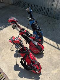 Set completo golf Callaway, Ping e U.S. Kids