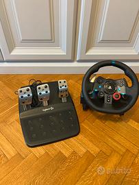 Volante e pedali  logitech Console ps4 ps5