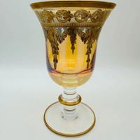 Acqua oro su oro Arte Italica Vetro molto rari