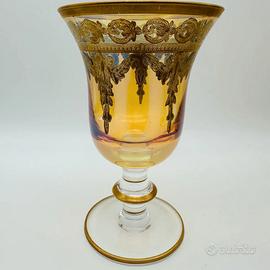 Acqua oro su oro Arte Italica Vetro molto rari