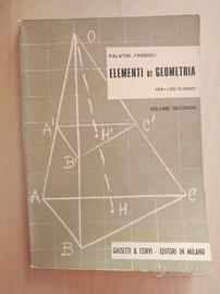 Elementi di Geometria. Vol. Secondo. Palatini Fagg