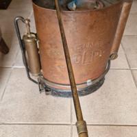 pompa a spalle in rame volpi 