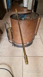 pompa a spalle in rame volpi 