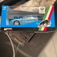 Modellino Alfa romeo 159 sportwagon Polizia 1/43