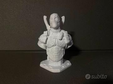 Busto Deadpool 3D