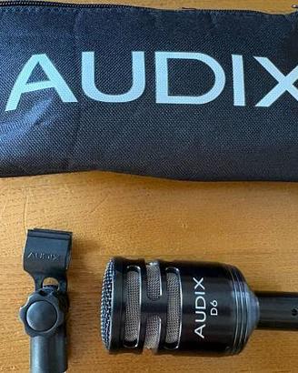 Microfono Audix D6 per batteria