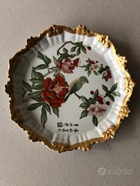 Piatto cinese vintage decorato