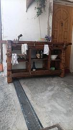 banco falegname morsa legno lavoro 