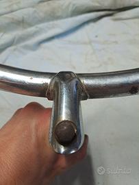 Manubrio acciaio anni 40