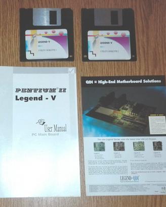PENTIUM II Legend V Manual Utility Diskette Floppy