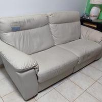 Divano ecopelle Reclinabile 