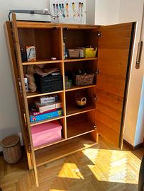 Credenza alta Kave Home Alguema in rovere naturale