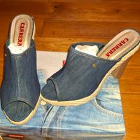 Sabot in denim