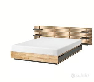 letto contenitore con doghe 