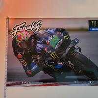 poster Franco Morbidelli 21 Yamaha Ufficiale 2022