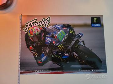 poster Franco Morbidelli 21 Yamaha Ufficiale 2022