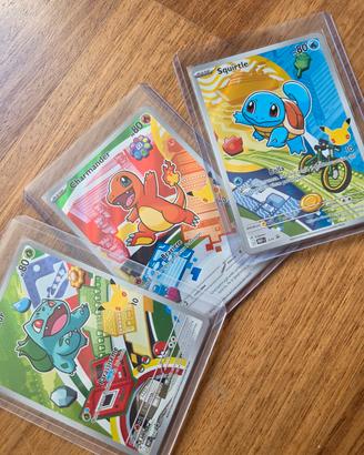 Pokémon Primi Compagni d'Avventura Starter Kanto 